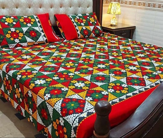 Crystal Bedsheet | Double Bed | King Size | ECCL-3085