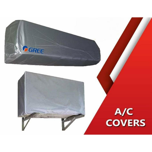 2 Pcs Dust & Waterproof AC Cover - Indoor & Outdoor Unit