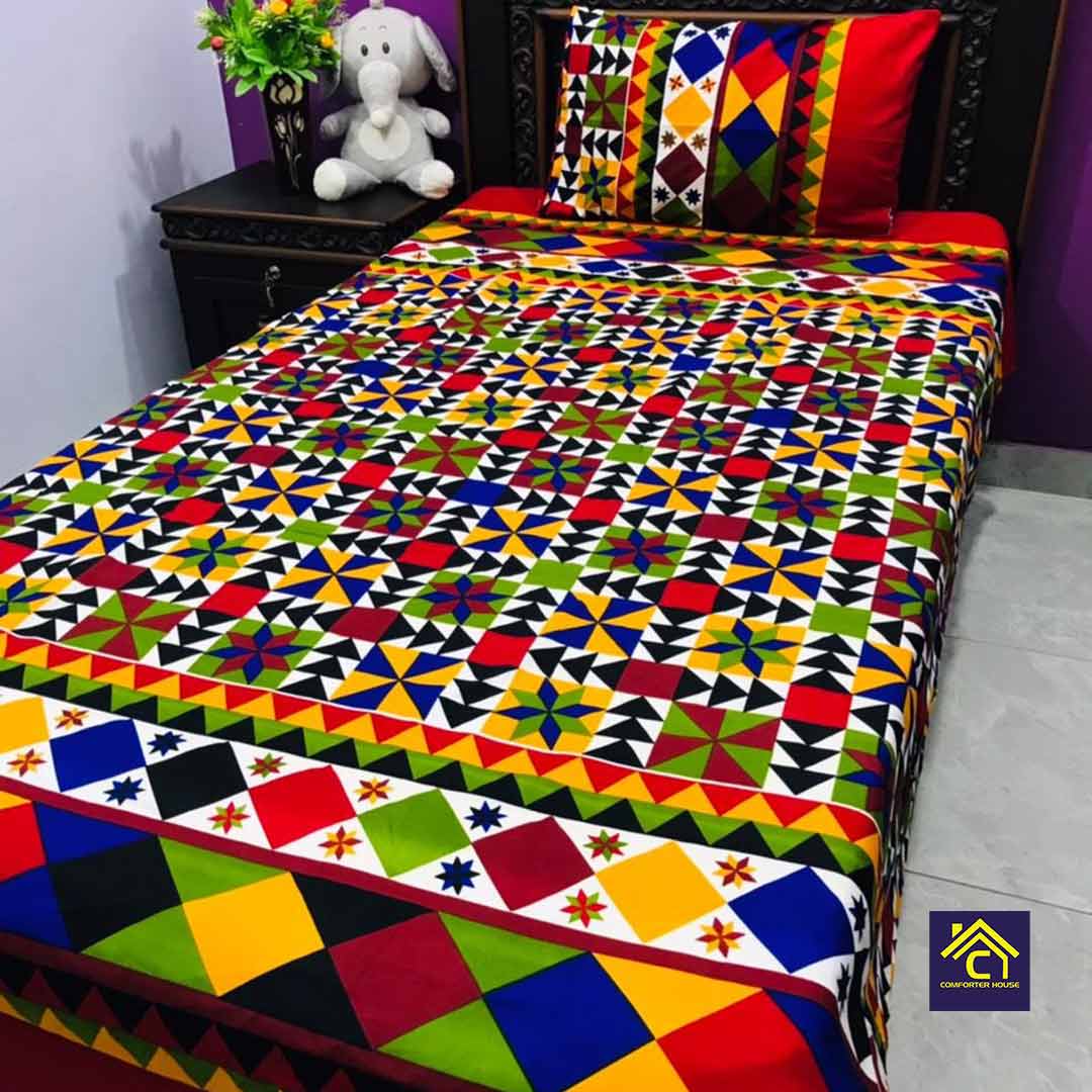 Comforter House | Crystal Bed Sheet | Charpai | Single Bed | CHCS-2001