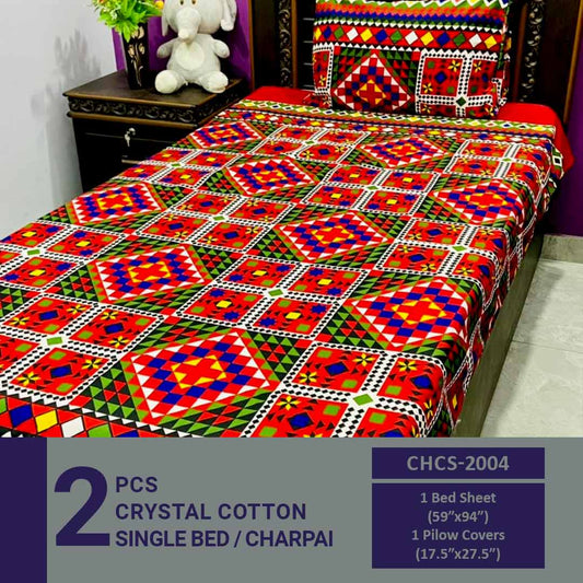 Comforter House | Crystal Bed Sheet | Charpai | Single Bed