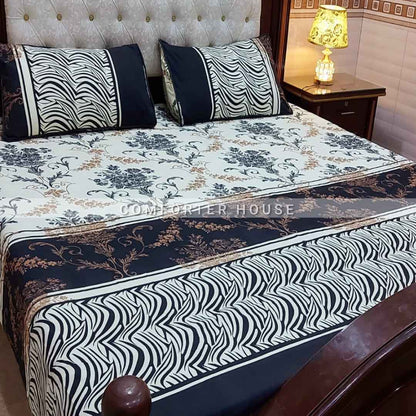 Comforter House | Crystal Bedsheet | Double Bed | King Size | ECCL-3030