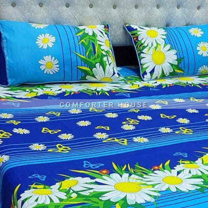 Comforter House | Crystal Bedsheet | Double Bed | King Size | ECCL-3053