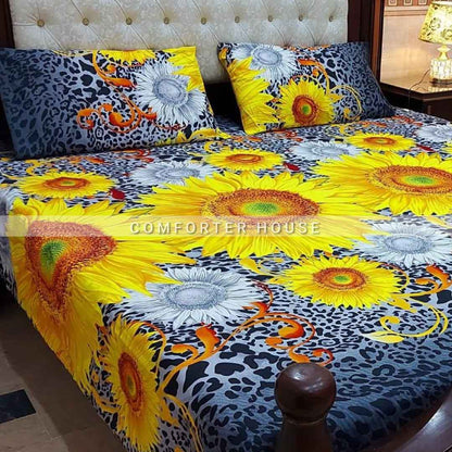 Comforter House | Crystal Bedsheet | Double Bed | King Size | ECCL-3068