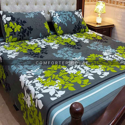 Crystal Bedsheet | Double Bed | King Size | ECCL-3072