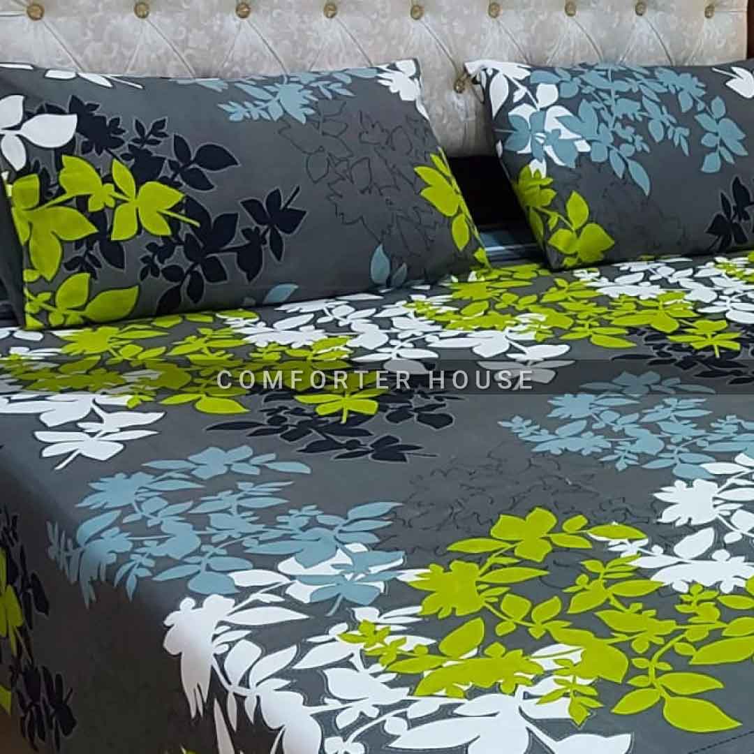 Crystal Bedsheet | Double Bed | King Size | ECCL-3072