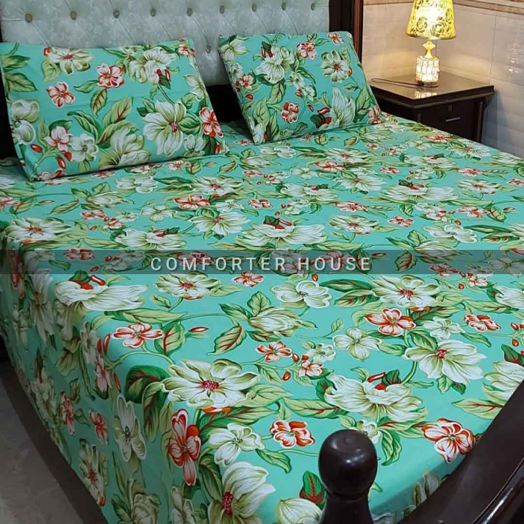 Crystal Bedsheet | Double Bed | King Size | ECCL-3075