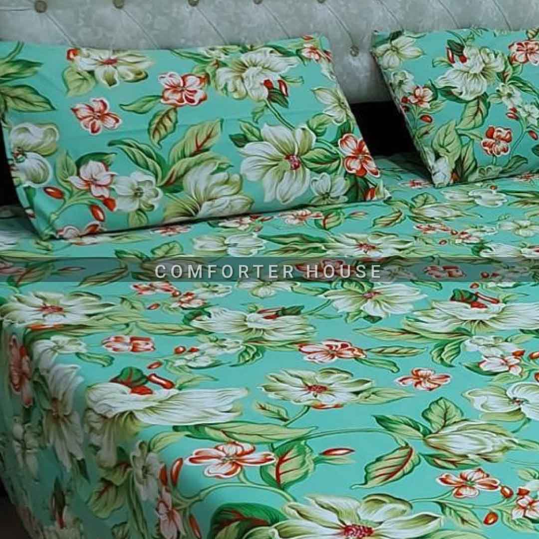 Crystal Bedsheet | Double Bed | King Size | ECCL-3075