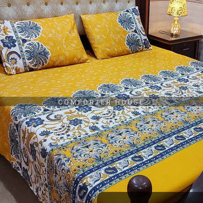 Comforter House | Crystal Bedsheet | Double Bed | King Size | ECCL-3083