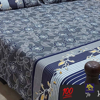 Comforter House | Crystal Bedsheet | Double Bed | King Size | ECCL-3091