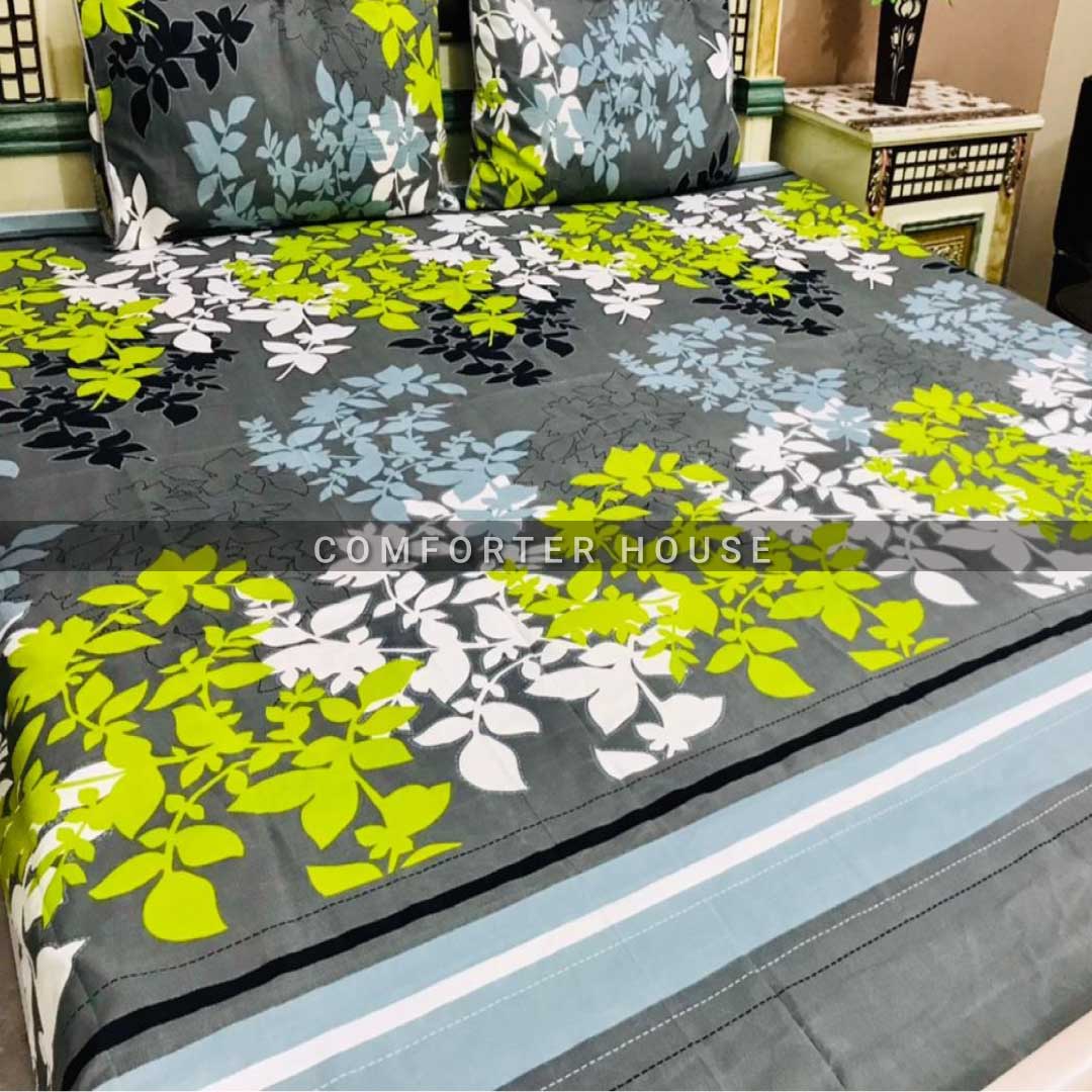 Comforter House | Crystal Bedsheet | Double Bed | King Size | SJCL-3207