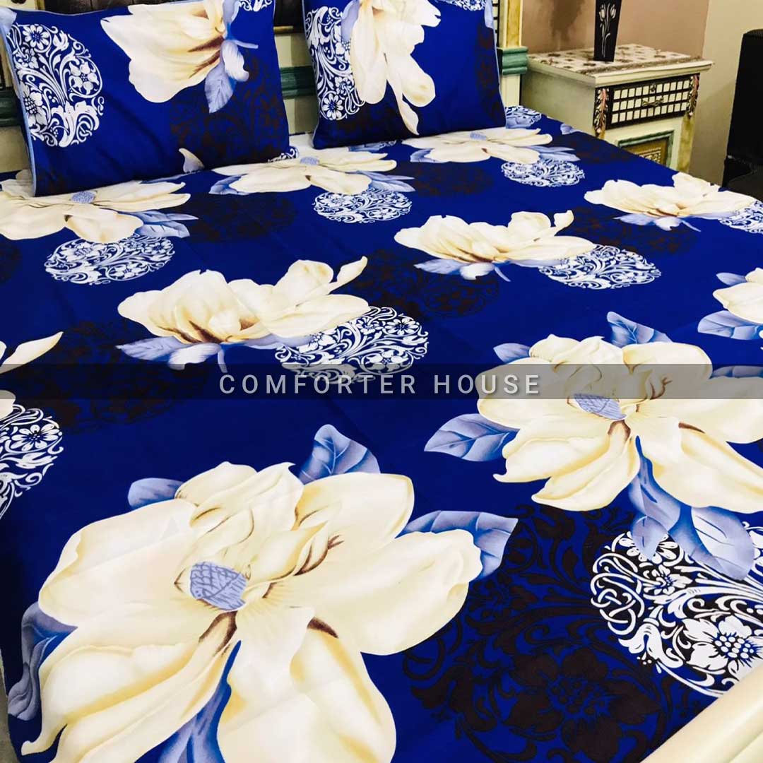 Crystal Bedsheet | Double Bed | King Size | SJCL-3260