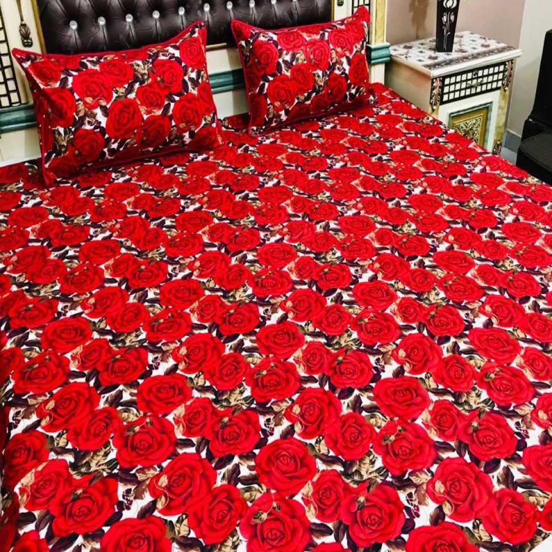 Comforter House | Crystal Bed Sheet | Double Bed | King Size | SJCL-3278